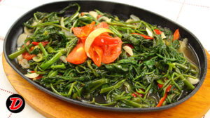 Hot plate kangkung