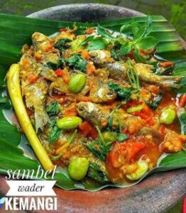 Sambal wader kemangi