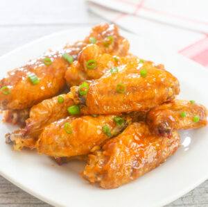 Baked Orange Chicken Wings