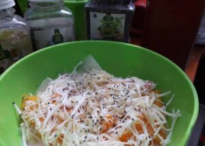 Salad buah madu dengan chia seed