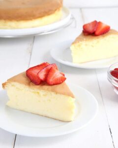 Gluten free japanese cheese cake