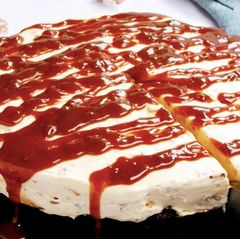 Sticky toffee cheesecake