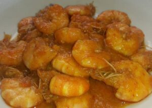 Udang bumbu kuning