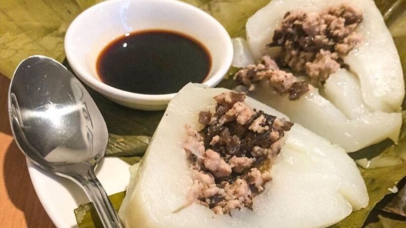 Resep Pangsit Beras Vietnam dan Pangsit Babi (Bánh Giò)